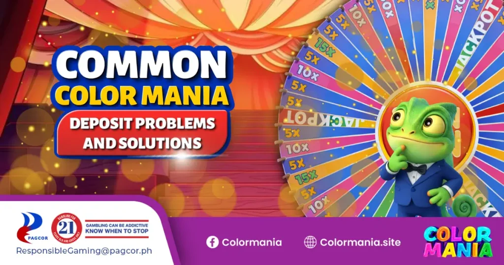 common color mania deposit problems and solutions