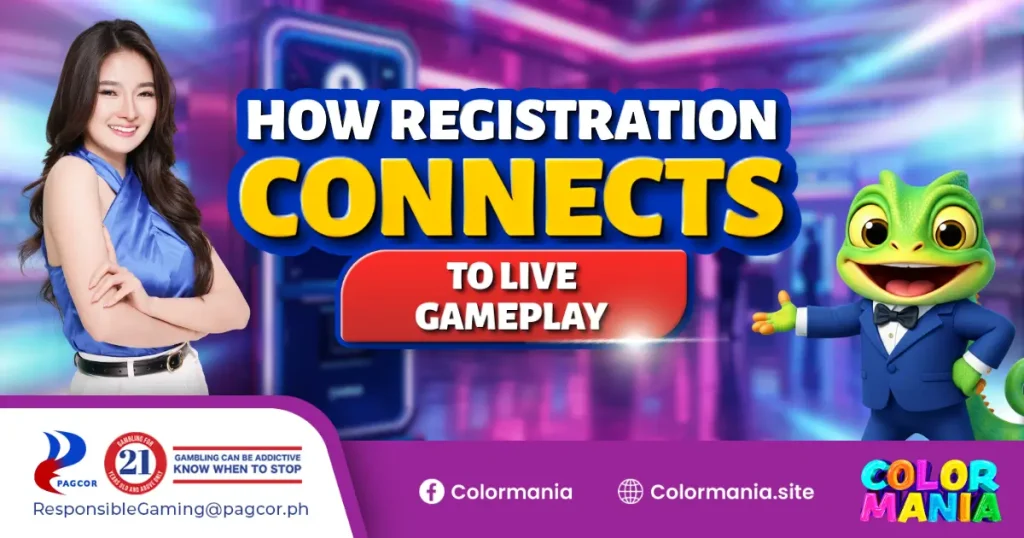 how registration connects to live gameplay