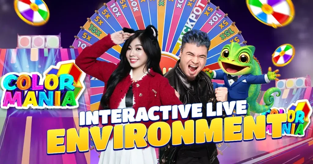 color mania online live interactive live environment