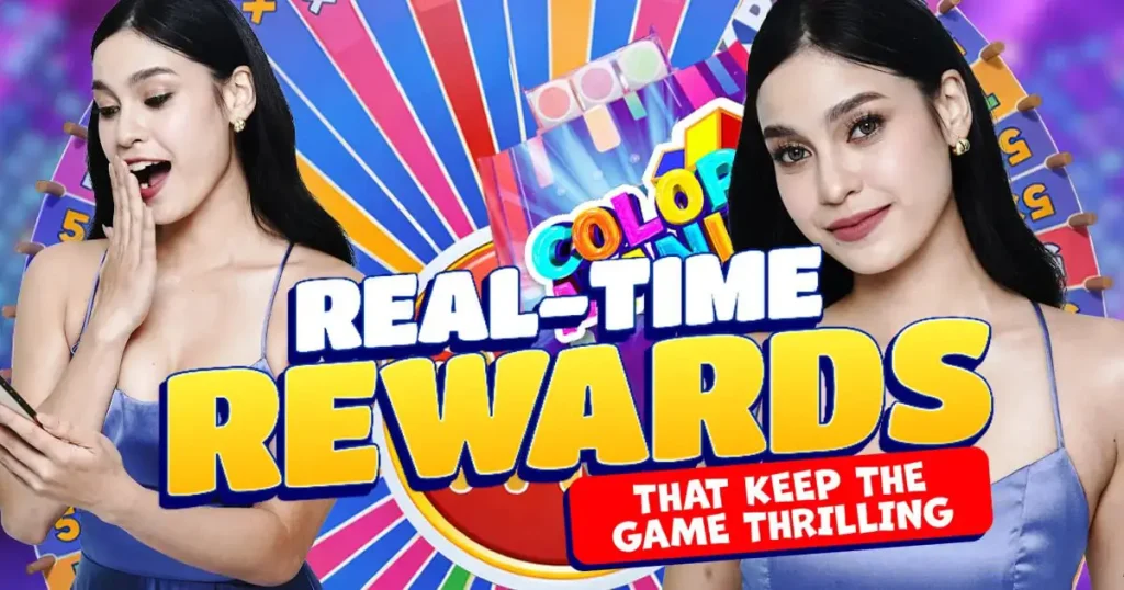 real-time rewards that keep the game thrilling