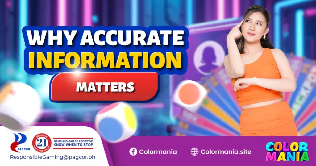 why accurate information matters