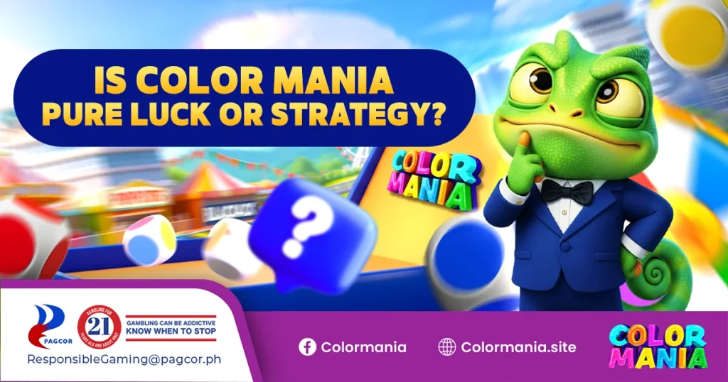 is color mania pure luck or strategy?