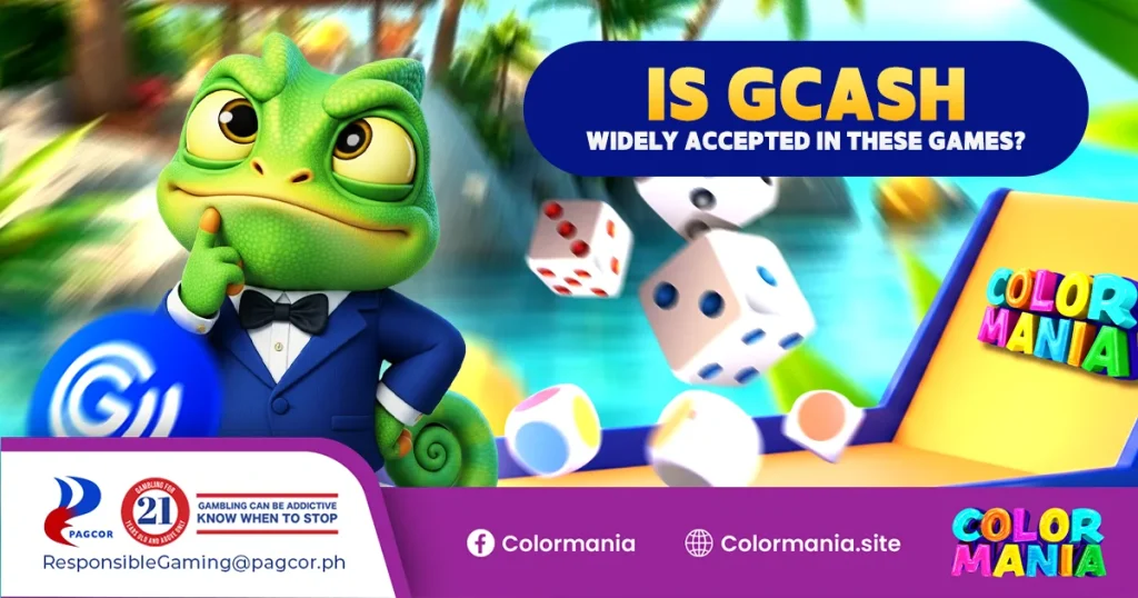 is gcash widely accepted in these games?