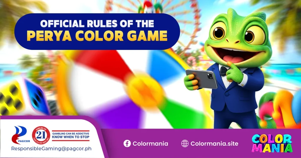official rules of the perya color game