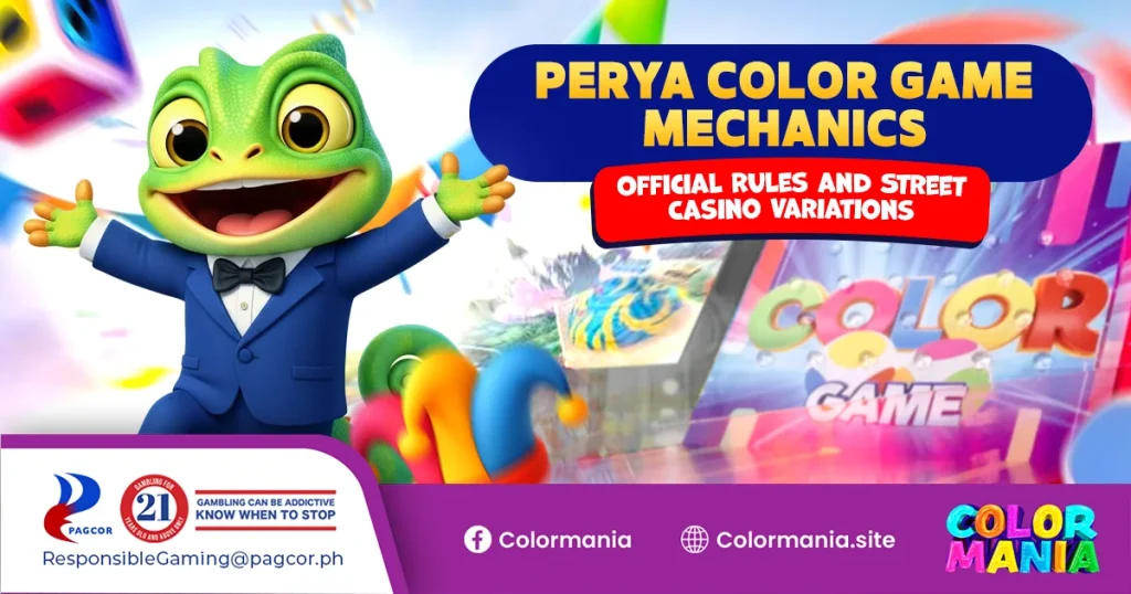 perya color game mechanics: official rules and street Casino Variations