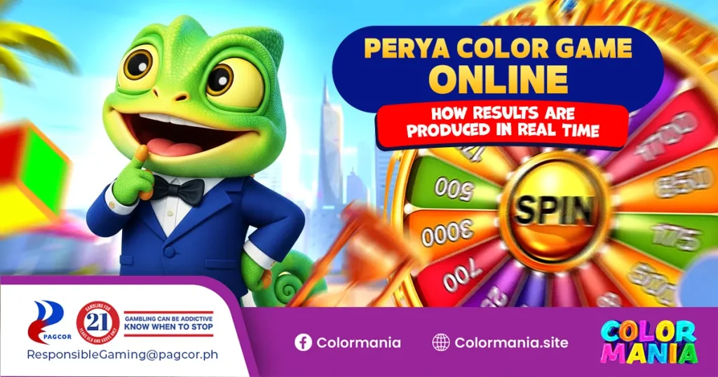 perya color game online: how results are produced in real time
