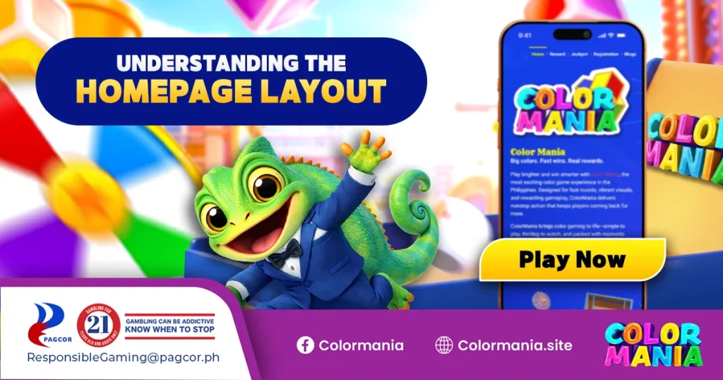 understanding the homepage layout