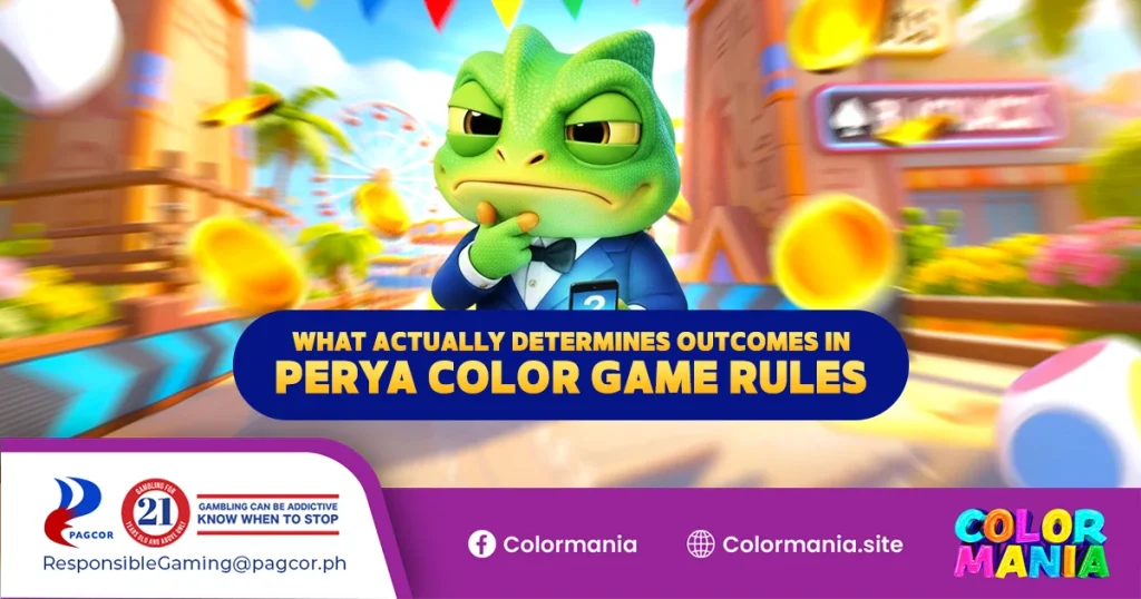 what actually determines outcomes in perya color game rules