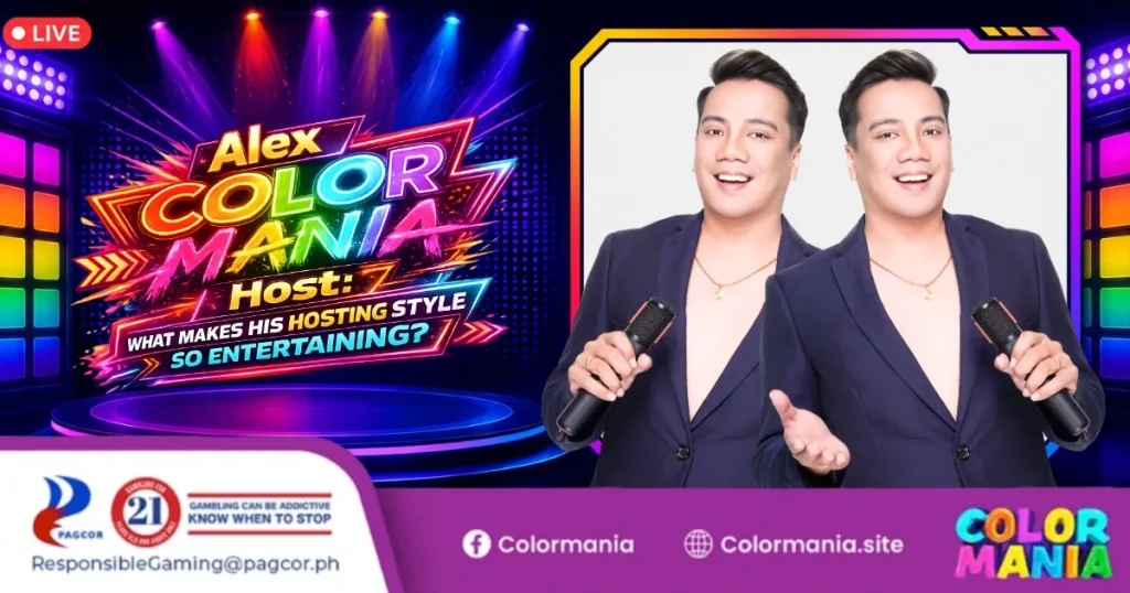 image of alex color mania host: what makes his hosting style so entertaining?