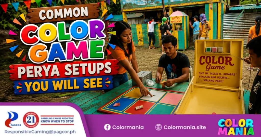 image of common color game perya setups you will see