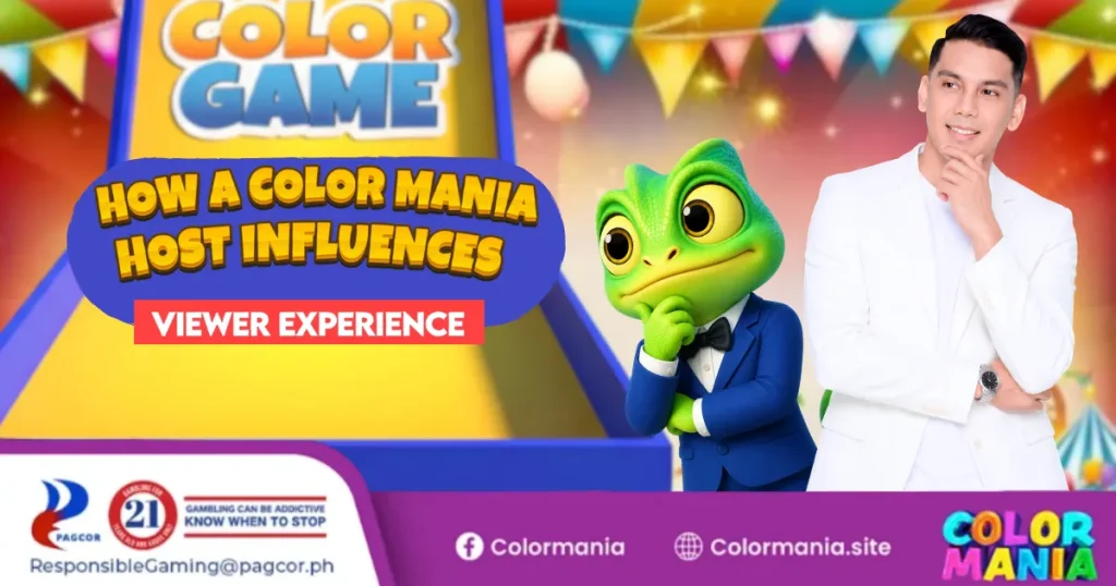 image of how a color mania host influences viewer experience