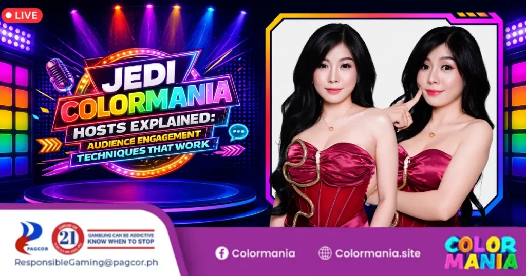image of jedi colormania hosts explained: audience engagement techniques that work