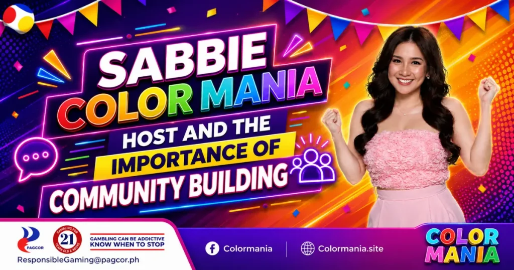 image of sabbie color mania host and the importance of community building