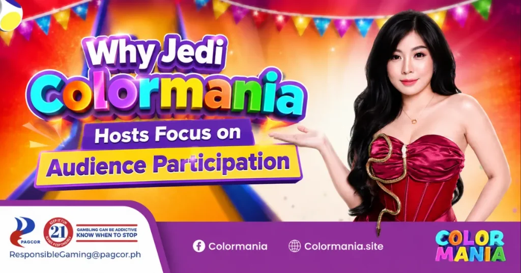 image of why jedi colormania hosts focus on audience participation