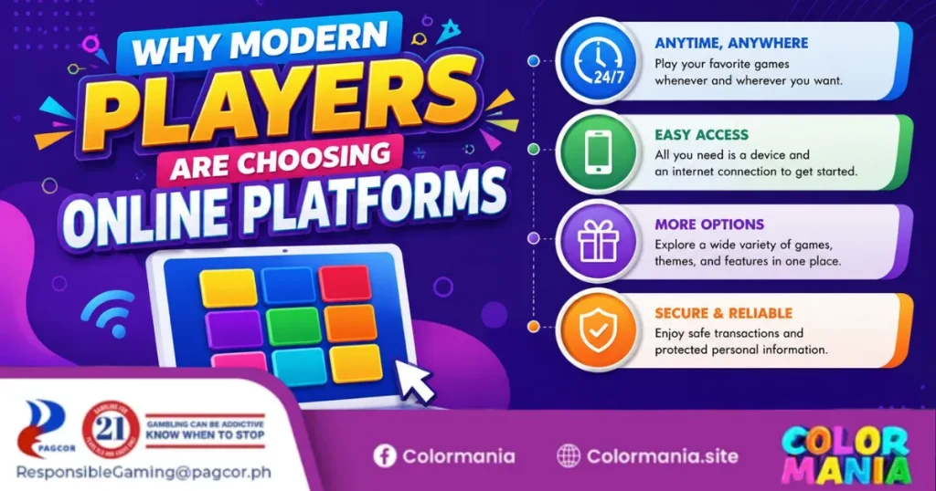image of why modern players are choosing online platforms