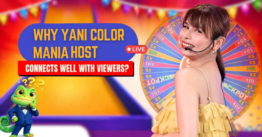 image of why yani color mania host connects well with viewers