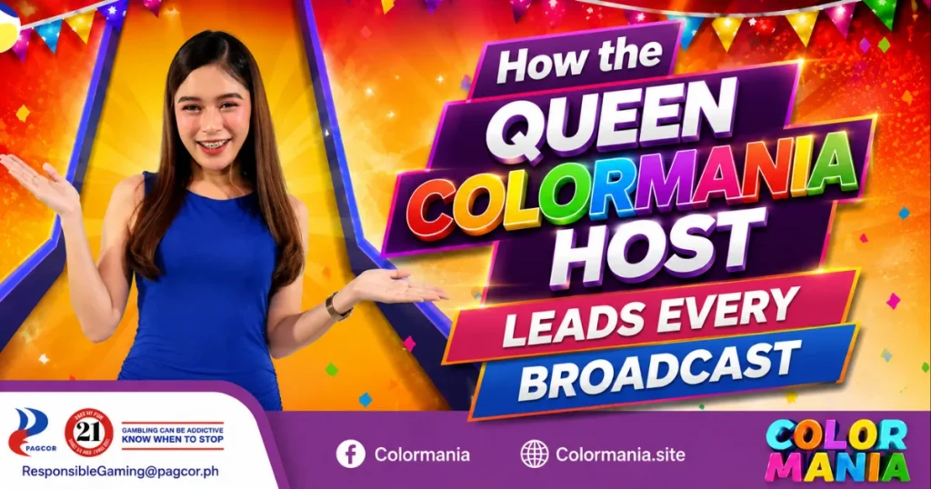 image of how the queen colormania host leads every broadcast