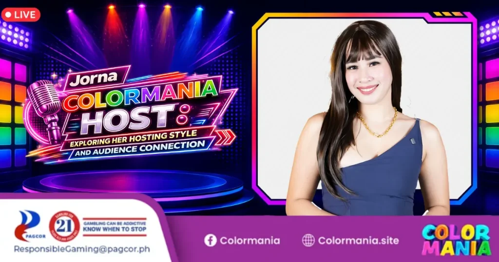 image of jorna colormania host: exploring her hosting style and audience connection